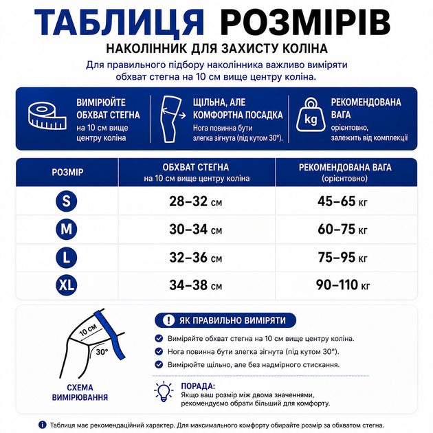 Наколенник ортопедический полужесткий с силиконовым кольцом и ремнями, для фиксации колена, M, серый - изображение 2