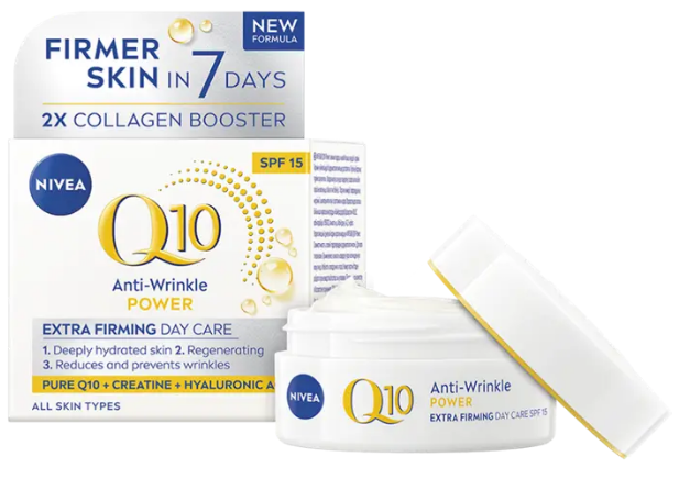 Krem przeciwzmarszczkowy NIVEA Q10 Power 50 ml (4006000022222/5900017100586) - Zdjęcie 1 Krem przeciwzmarszczkowy NIVEA Q10 Power 50 ml (4006000022222/5900017100586) - obraz 1