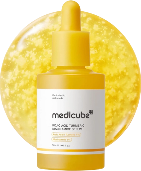 Сироватка для обличчя Medicube Kojic Acid Turmeric Niacinamide 30 мл (8800289467608) - Фото 1 Сироватка для обличчя Medicube Kojic Acid Turmeric Niacinamide 30 мл (8800289467608) - зображення 1