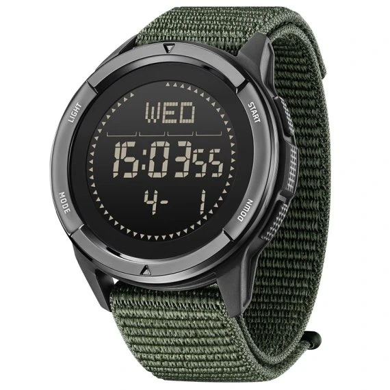 Наручний годинник North Edge Alps Stainless Black з компасом, 2 ремінці - Фото 3 Наручний годинник North Edge Alps Stainless Black з компасом, 2 ремінці - изображение 3