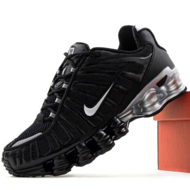 Кроссовки мужские Ni Shox TL Black Grey / кроссовки Най Шокс TL черные серые 42 - Фото 1 Кроссовки мужские Ni Shox TL Black Grey / кроссовки Най Шокс TL черные серые 42 - изображение 1