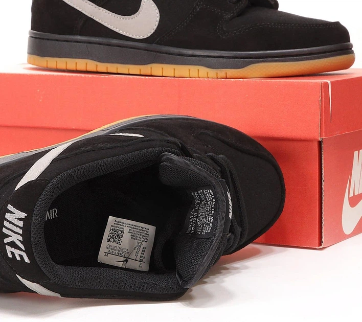 Кроссовки женские и мужские Ni SB Dunk Black Grey FOG / кеды Най СБ Данк черные серые 41 - Фото 7 Кроссовки женские и мужские Ni SB Dunk Black Grey FOG / кеды Най СБ Данк черные серые 41 - изображение 7