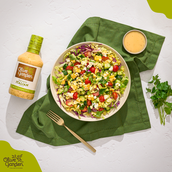 Olive Garden Italian Signature Dressing 0,709л заправка для салата из оливкового масла, трав, уксуса - Фото 2 Olive Garden Italian Signature Dressing 0,709л заправка для салата из оливкового масла, трав, уксуса - изображение 2