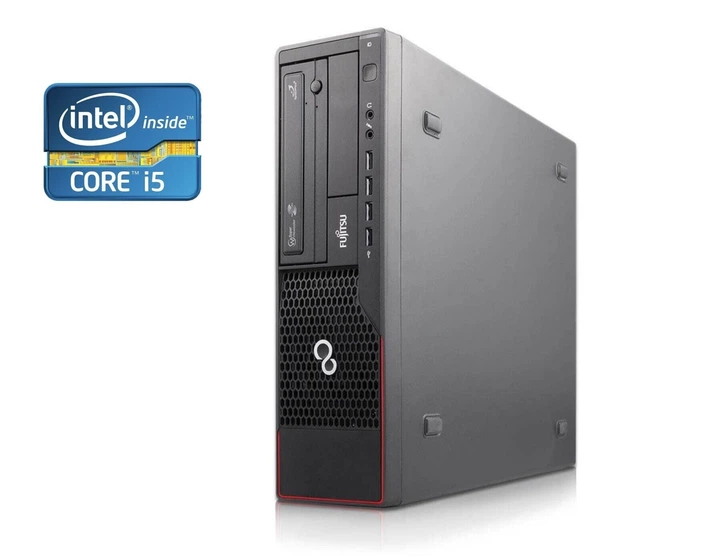 ПК Fujitsu Esprimo E700 E85+ SFF / Intel Core i5-2400 (4 ядра по 3.1 - 3.4 GHz) / 8 GB DDR3 / 500 GB HDD / Intel HD Graphics 2000 / DVD-ROM б/у + Подарок Флеш-накопитель USB 64 GB - изображение 2
