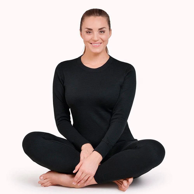 Комплект термобелья женского 2в1 BioActive, Черное, размер 2XL - изображение 4