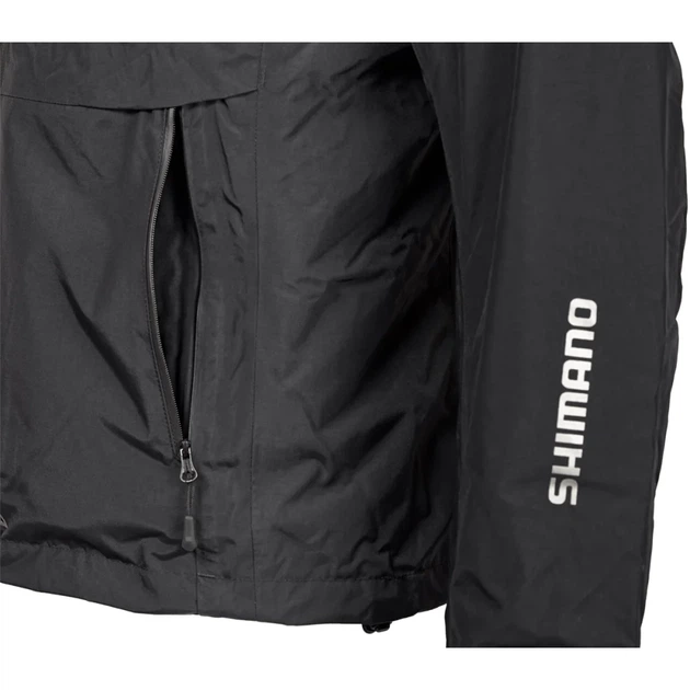 Куртка Shimano DryShield Explore Warm Jacket S Black - Фото 4 Куртка Shimano DryShield Explore Warm Jacket S Black - зображення 4
