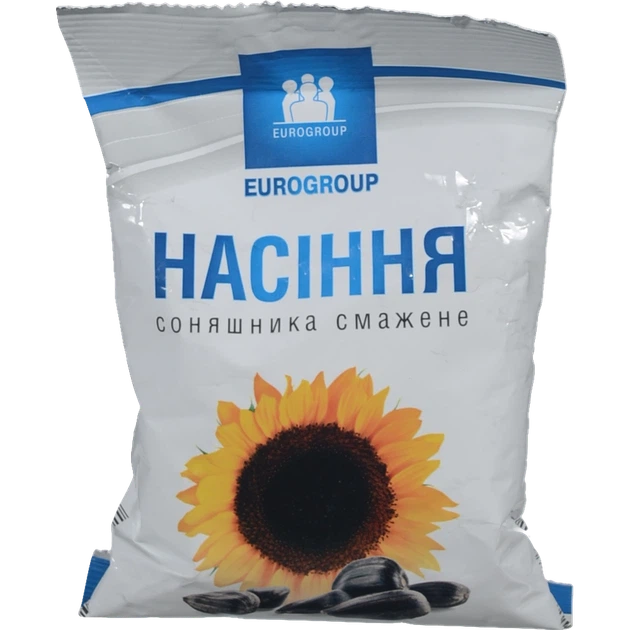 Насіння соняшнику Єврогруп несолоне 100 г - Фото 1 Насіння соняшнику Єврогруп несолоне 100 г - изображение 1