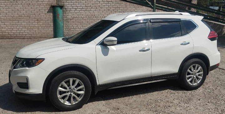 Дефлекторы окон ветровики Nissan Rogue T32 4D 510030 14-21 4шт Sova-PL Ниссан Рог TR024091 - изображение 2