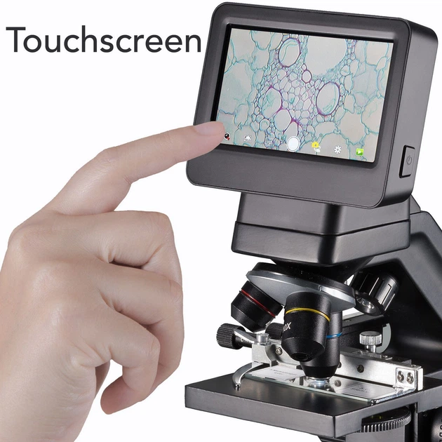 Мікроскоп Bresser Biolux LCD Touch 5MP HDMI 30x-1200x (5201020/12730) - изображение 3