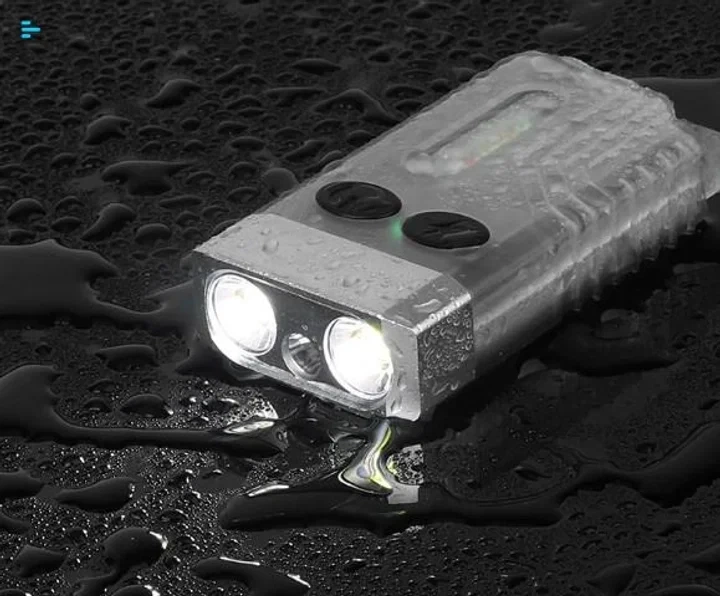 Ліхтар-брелок Boruit V10 EDC акумуляторний світлодіодний 1000 Lm, УФ-підсвітка, Type-C, IPX6, Прозорий (BORUIT-V10WHITE) - Фото 5 Ліхтар-брелок Boruit V10 EDC акумуляторний світлодіодний 1000 Lm, УФ-підсвітка, Type-C, IPX6, Прозорий (BORUIT-V10WHITE) - зображення 5