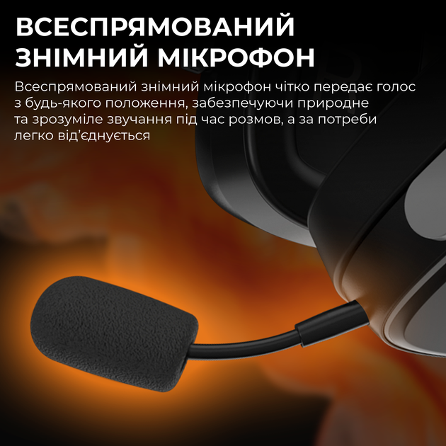 Навушники Ajazz AHM09 MAX 3-Mode Black (AHM09-MAX-BGY) - зображення 16