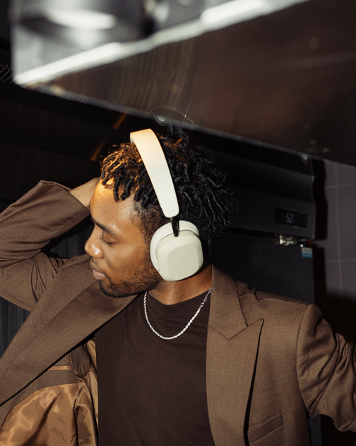 Навушники Mondo ANC Over-Ear Greige (M1023) - зображення 9