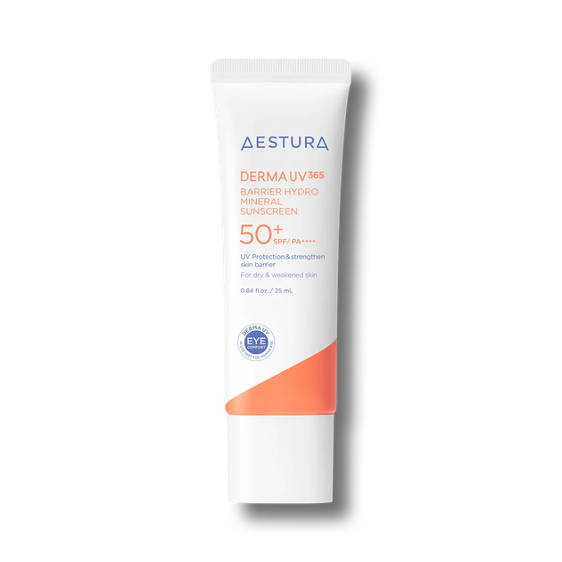 Сонцезахисний крем Aestura Derma UV 365 Barrier Hydro Mineral Sunscreen SPF50+ 20ml - Фото 1 Сонцезахисний крем Aestura Derma UV 365 Barrier Hydro Mineral Sunscreen SPF50+ 20ml - зображення 1