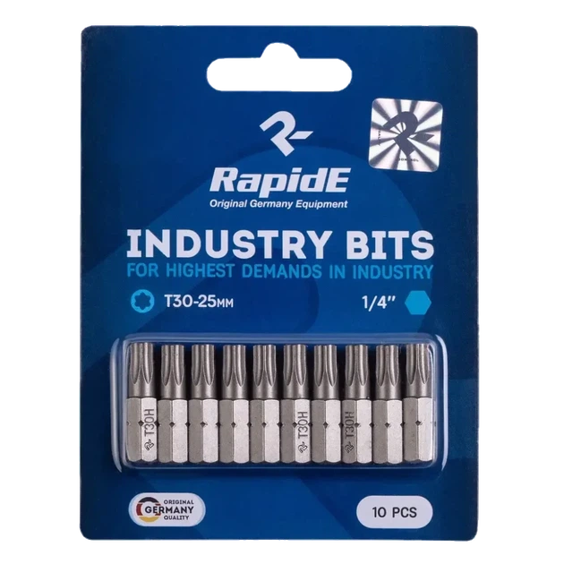 Бита RapidE ACR T30 × 25 мм Torx магнитная 1 шт - изображение 2