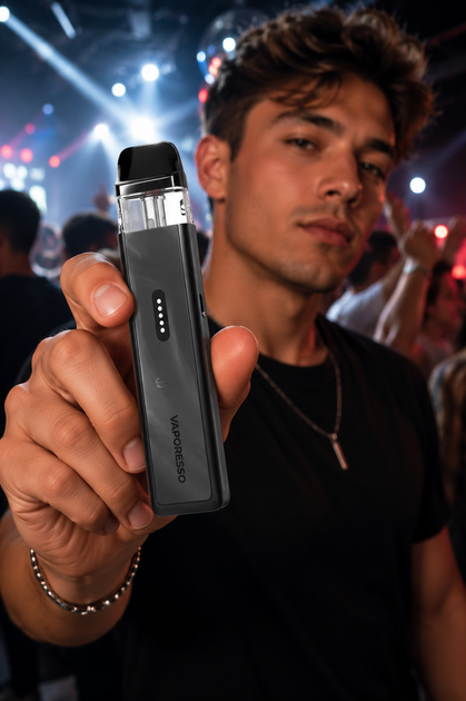 Pod-система Vaporesso XROS 6 Mini Black 1600мАч электронка черная с верхней заправкой подик со сменным картриджем 3мл - изображение 3