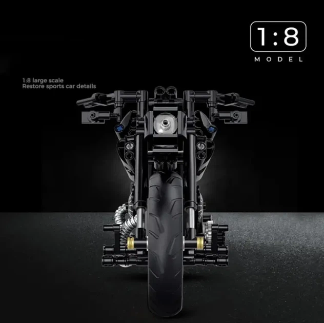 Конструктор мотоцикл Raceforge Harley Davidson черный 538 деталей - Фото 3 Конструктор мотоцикл Raceforge Harley Davidson черный 538 деталей - изображение 3