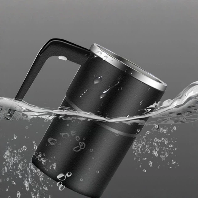 Кружка самопомешивающаяся JB-01 с LCD термометром и зарядкой Self Stirring Mug 380 мл - изображение 10