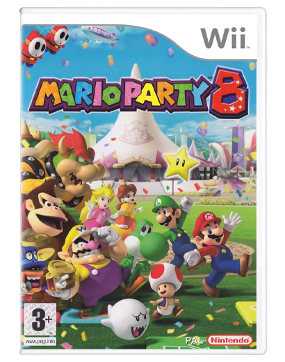 Игра Nintendo Wii Mario Party 8 Europe Английская Версия Б/У - Фото 1 Игра Nintendo Wii Mario Party 8 Europe Английская Версия Б/У - изображение 1