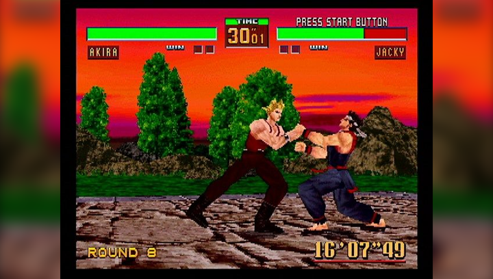 Игра Sega Saturn Virtua Fighter 2 Europe Английская Версия Б/У - изображение 4
