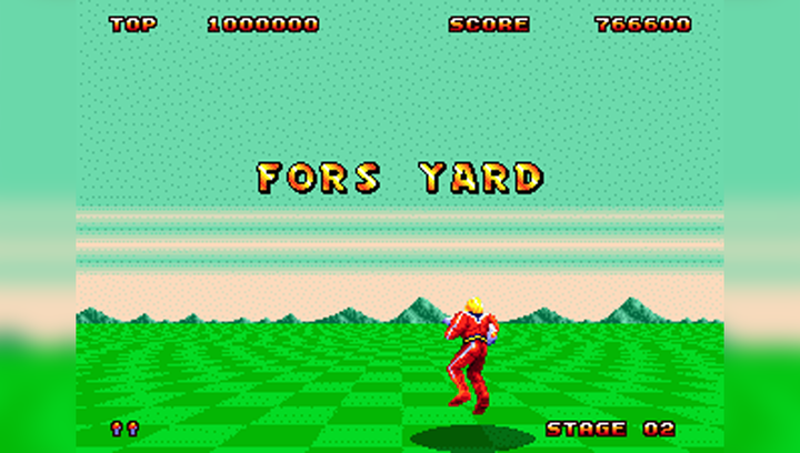 Игра Sega Mega Drive Space Harrier II Europe Английская Версия Только Картридж Б/У - изображение 5