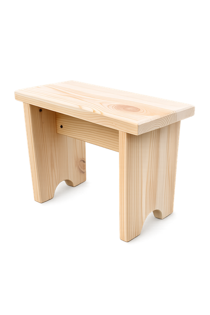 Табурет деревянный Ася 40×13×30 см, сосна, без покрытия (A1-TAB-S-PINE-NC) - Фото 1 Табурет деревянный Ася 40×13×30 см, сосна, без покрытия (A1-TAB-S-PINE-NC) - изображение 1