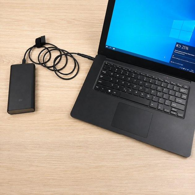 USB Type-C 100W кабель живлення DC 4.5×3.0*0.6 Dell 77668 - Фото 2 USB Type-C 100W кабель живлення DC 4.5×3.0*0.6 Dell 77668 - изображение 2