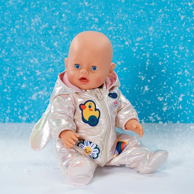 Одяг для ляльки BABY BORN – КОМБІНЕЗОН ЗАЙЧИКА (43 см) - Фото 4 Одяг для ляльки BABY BORN – КОМБІНЕЗОН ЗАЙЧИКА (43 см) - зображення 4