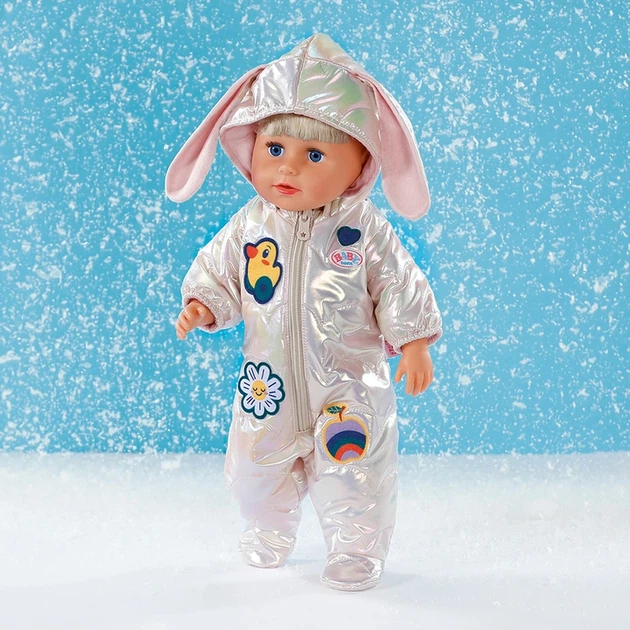 Одяг для ляльки BABY BORN – КОМБІНЕЗОН ЗАЙЧИКА (43 см) - Фото 5 Одяг для ляльки BABY BORN – КОМБІНЕЗОН ЗАЙЧИКА (43 см) - зображення 5