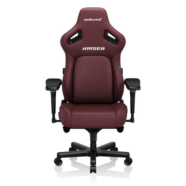 Крісло для геймерів Anda Seat Kaiser 4 Size XL Maroon Premium PVC - Фото 1 Крісло для геймерів Anda Seat Kaiser 4 Size XL Maroon Premium PVC - изображение 1