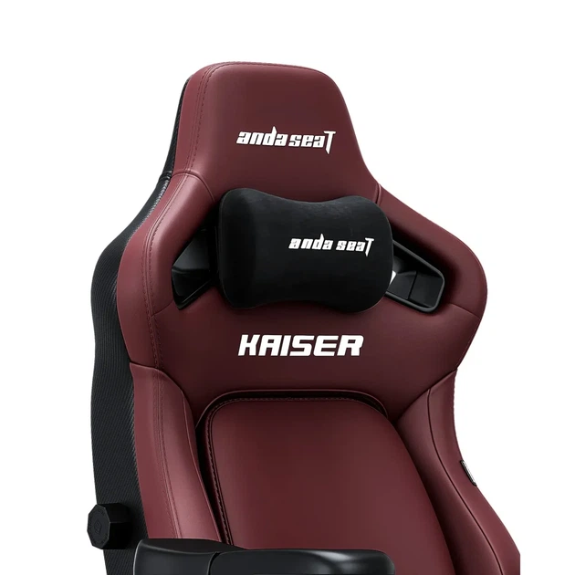 Крісло для геймерів Anda Seat Kaiser 4 Size XL Maroon Premium PVC - Фото 5 Крісло для геймерів Anda Seat Kaiser 4 Size XL Maroon Premium PVC - изображение 5