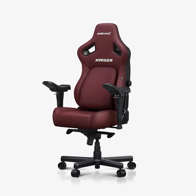 Крісло для геймерів Anda Seat Kaiser 4 Size XL Maroon Premium PVC - Фото 6 Крісло для геймерів Anda Seat Kaiser 4 Size XL Maroon Premium PVC - изображение 6