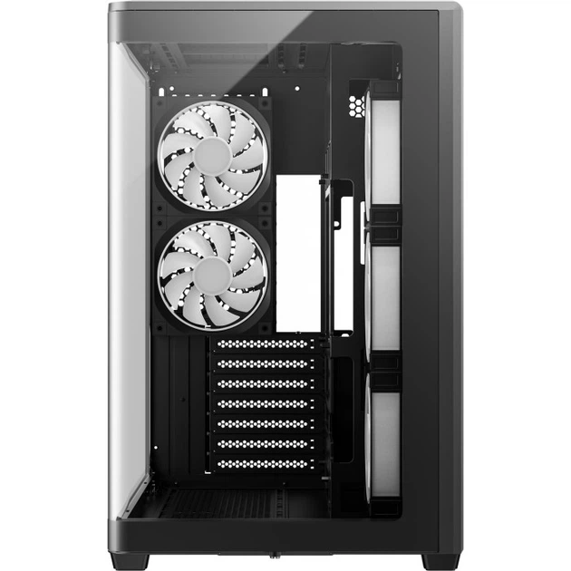 Корпус для ПК DeepCool CG590U 5F Mid Tower без БП ATX/MicroATX/Mini-ITX 5x120 мм ARGB PWM Black (R-CG590U-BKAGA5-G) - Фото 4 Корпус для ПК DeepCool CG590U 5F Mid Tower без БП ATX/MicroATX/Mini-ITX 5x120 мм ARGB PWM Black (R-CG590U-BKAGA5-G) - изображение 4