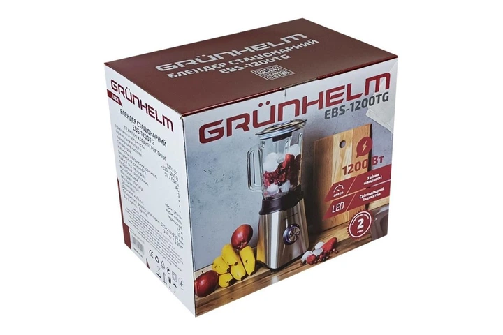 Блендер стационарный GRUNHELM EBS-1200TG - Фото 8 Блендер стационарный GRUNHELM EBS-1200TG - зображення 8