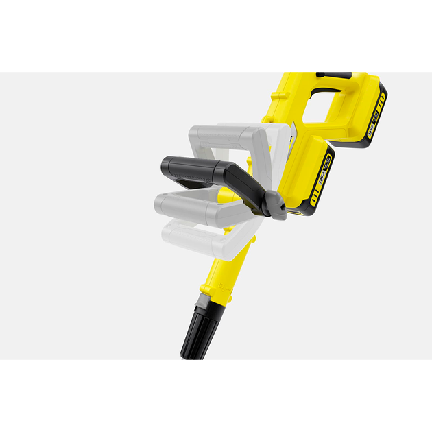 Триммер аккумуляторный Karcher LTR 3-18 Dual 18V ширина 30 см 8000 об/мин без АКБ и ЗУ Yellow - изображение 5