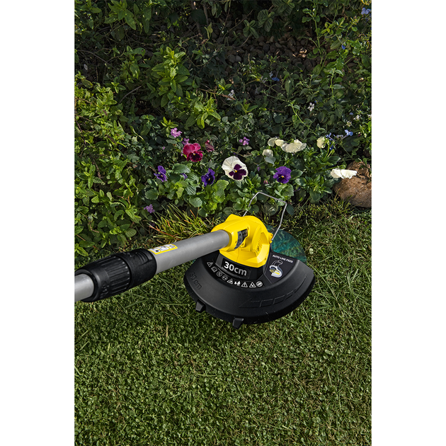 Триммер аккумуляторный Karcher LTR 18-30 Battery 18V ширина 30 см 7800 об/мин без АКБ и ЗУ Yellow - изображение 10