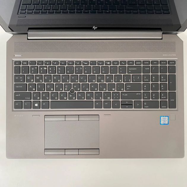 Мобильная рабочая станция Б-класс HP zBook 15 G6 / 15.6" (3840x2160) IPS Touch / Intel Core i7-9850H (6 (12) ядер по 2.6 - 4.6 GHz) / 16 GB DDR4 / 512 GB SSD / nVidia Quadro RTX 3000, 6 GB GDDR6, 192-bit / WebCam / Fingerprint б/у + Подарок Мышь / USB - изображение 3