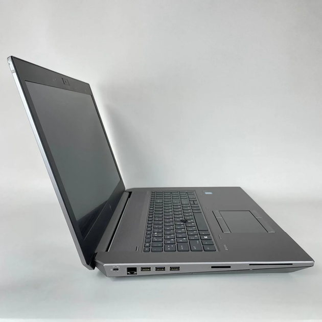 Мобильная рабочая станция Б-класс HP zBook 17 G5 / 17.3" (1920x1080) IPS / Intel Core i5-8400H (4 (8) ядра по 2.5 - 4.2 GHz) / 16 GB DDR4 / 240 GB SSD / nVidia Quadro P2000, 4 GB GDDR5, 128-bit / WebCam / Fingerprint б/у + Подарок Беспроводная мышь / USB - изображение 4