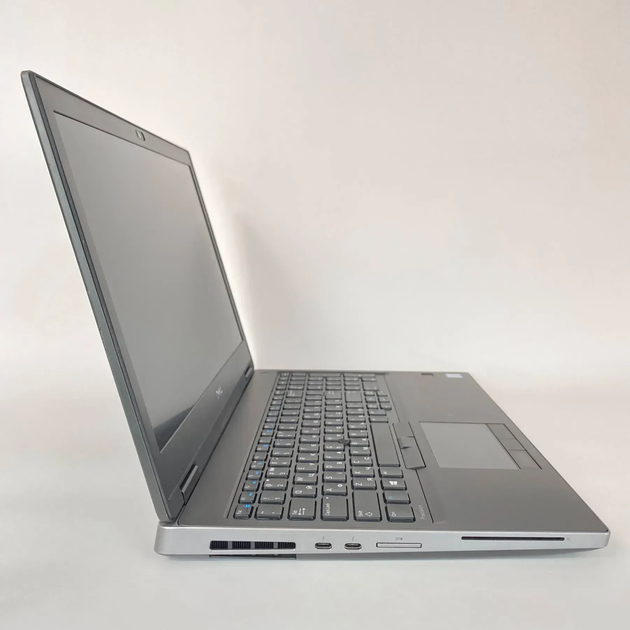 Мобильная рабочая станция Б-класс Dell Precision 7540 / 15.6" (1920x1080) IPS / Intel Core i7-9750H (6 (12) ядер по 2.6 - 4.5 GHz) / 16 GB DDR4 / 512 GB SSD / nVidia Quadro RTX 3000, 6 GB GDDR6, 192-bit / WebCam / TouchID б/у + Подарок Мышь / USB - изображение 4