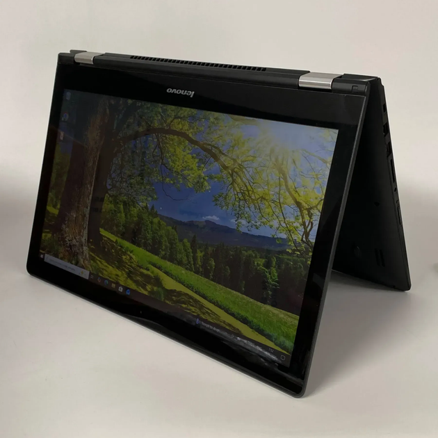Ноутбук-трансформер Б-класс Lenovo Flex 3 1580 2in1 / 15.6" (1920x1080) IPS Touch / Intel Core i7-6500U (2 (4) ядра по 2.5 - 3.1 GHz) / 8 GB DDR3 / 240 GB SSD / nVidia GeForce 940M, 2 GB DDR3, 64-bit / WebCam б/у + Подарок Беспроводная мышь / USB - изображение 7