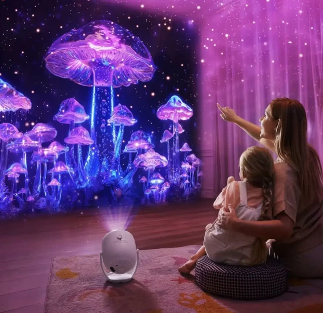 3D проектор-нічник 3D Holographic Projection на 90 сцен - зображення 3