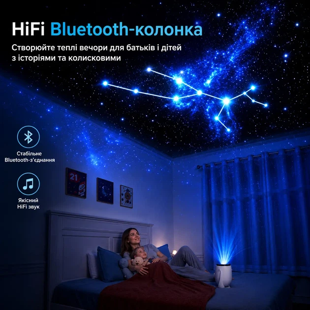 3D проектор-нічник 3D Holographic Projection на 90 сцен - зображення 5