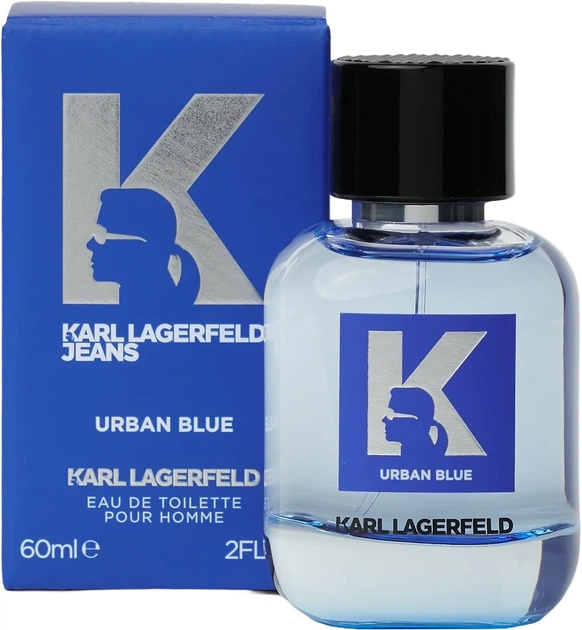 Woda toaletowa męska Karl Lagerfeld Jeans Urban Blue 60 ml (3386460160308) - obraz 2
