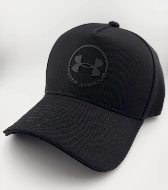 Бейсболка Тракер COTTON с резиновым патчем UNDER ARMOUR черного цвета S (55-56 см) - Фото 3 Бейсболка Тракер COTTON с резиновым патчем UNDER ARMOUR черного цвета S (55-56 см) - изображение 3