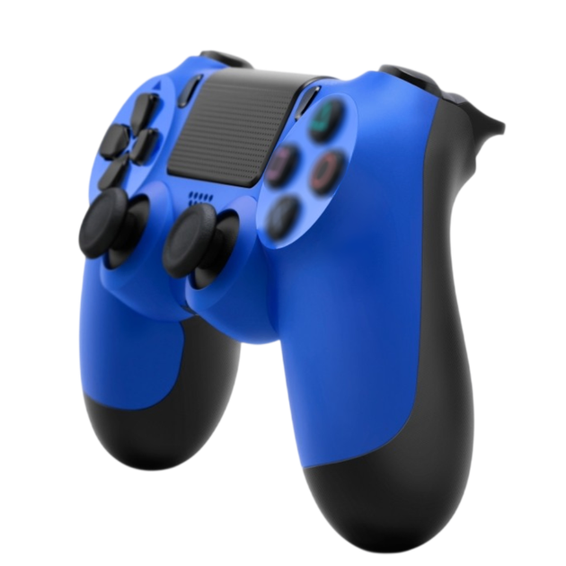 Беспроводной геймпад DualShock 4 V2 Bluetooth для PlayStation и ПК — Синий - Фото 2 Беспроводной геймпад DualShock 4 V2 Bluetooth для PlayStation и ПК — Синий - изображение 2