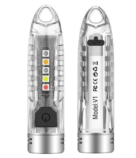 Ліхтар-брелок Boruit V1 акумуляторний світлодіодний 400lm Type-C IPX6 - зображення 3