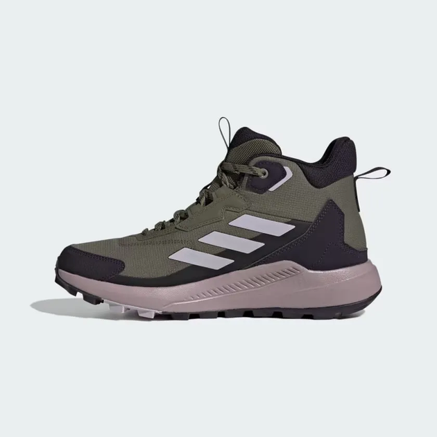 Жіночі черевики Adidas Terrex Anylander Mid Rain.Rdy Olive Strata/Silver Dawn/Amber Tint 40-8-25.7см - зображення 2