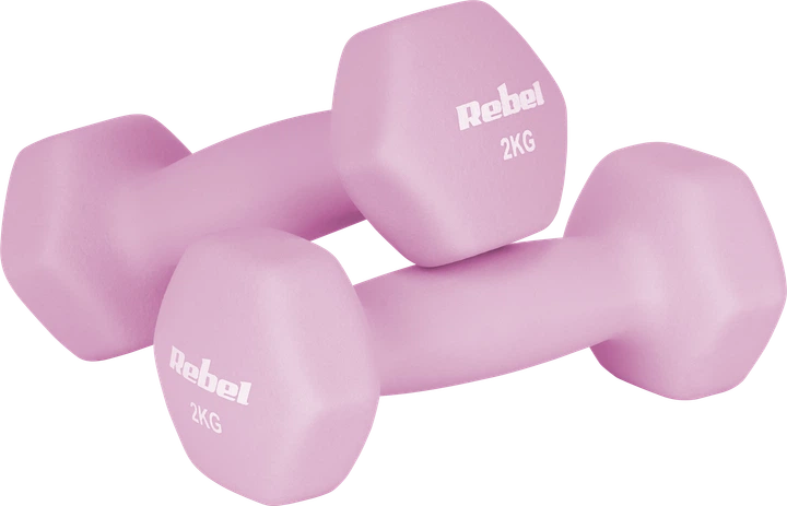 Набор гантелей чугунных неопреновых Rebel Active Hex RBA-2330-S5 (5901890124935) - Фото 6 Набор гантелей чугунных неопреновых Rebel Active Hex RBA-2330-S5 (5901890124935) - изображение 6