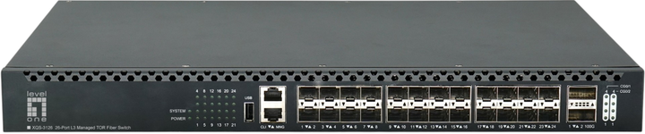 Przełącznik LevelOne XQS-3126 Szary (XQS-3126) - obraz 3