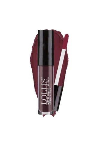 Помада рідка матова Lollis Matte Liquid тон 10 - Фото 1 Помада рідка матова Lollis Matte Liquid тон 10 - изображение 1