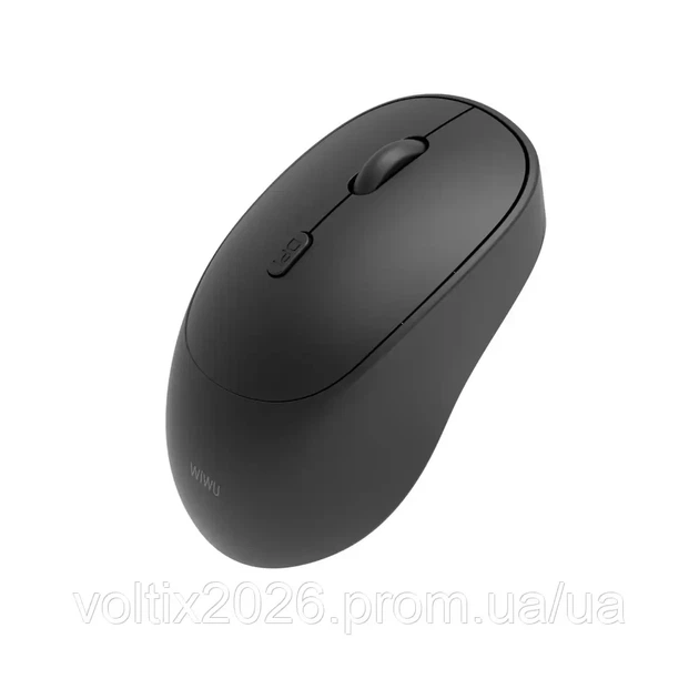 Беспроводная мышь WIWU WM112 Dual Mode Bluetooth / 2.4GHz Белая (Аккумуляторная) Чорний - Фото 5 Беспроводная мышь WIWU WM112 Dual Mode Bluetooth / 2.4GHz Белая (Аккумуляторная) Чорний - изображение 5